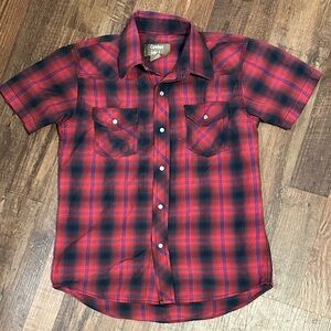 Boys pearl snap shirt